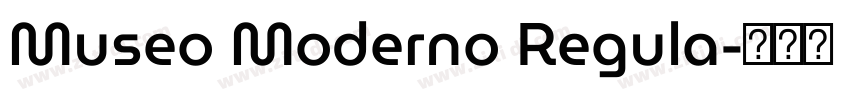 Museo Moderno Regula字体转换